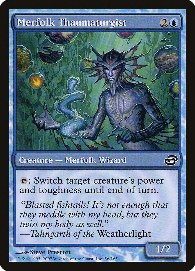 Merfolk Thaumaturgist [Planar Chaos] - Magic: The Gathering - Card Brawlers | Quebec | Canada |