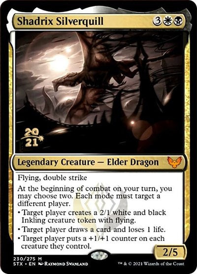 Shadrix Silverquill [Strixhaven: School of Mages Prerelease Promos] - Magic: The Gathering - Card Brawlers | Quebec | Canada |