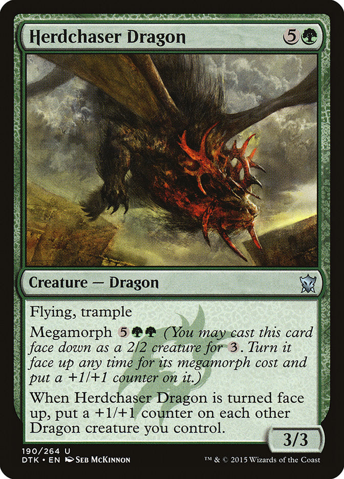 Herdchaser Dragon [Dragons of Tarkir] - Magic: The Gathering - Card Brawlers | Quebec | Canada |