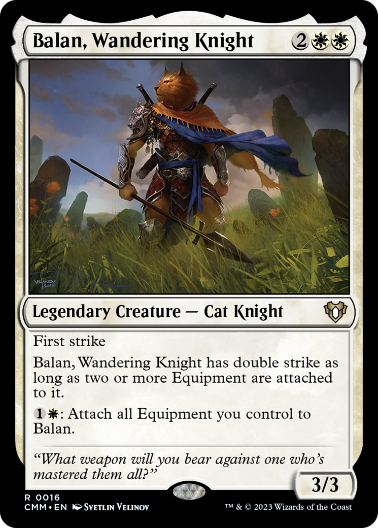 Balan, Wandering Knight [Commander Masters] - Magic: The Gathering - Card Brawlers | Quebec | Canada |