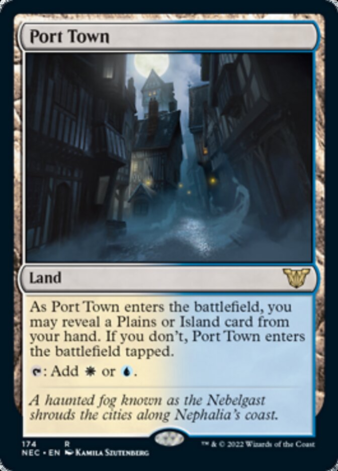 Port Town [Kamigawa: Neon Dynasty Commander] - Magic: The Gathering - Card Brawlers | Quebec | Canada |