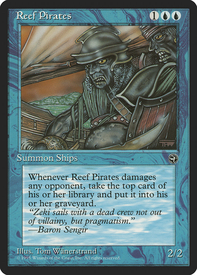 Reef Pirates (Baron Sengir Flavor Text) [Homelands] - Magic: The Gathering - Card Brawlers | Quebec | Canada |