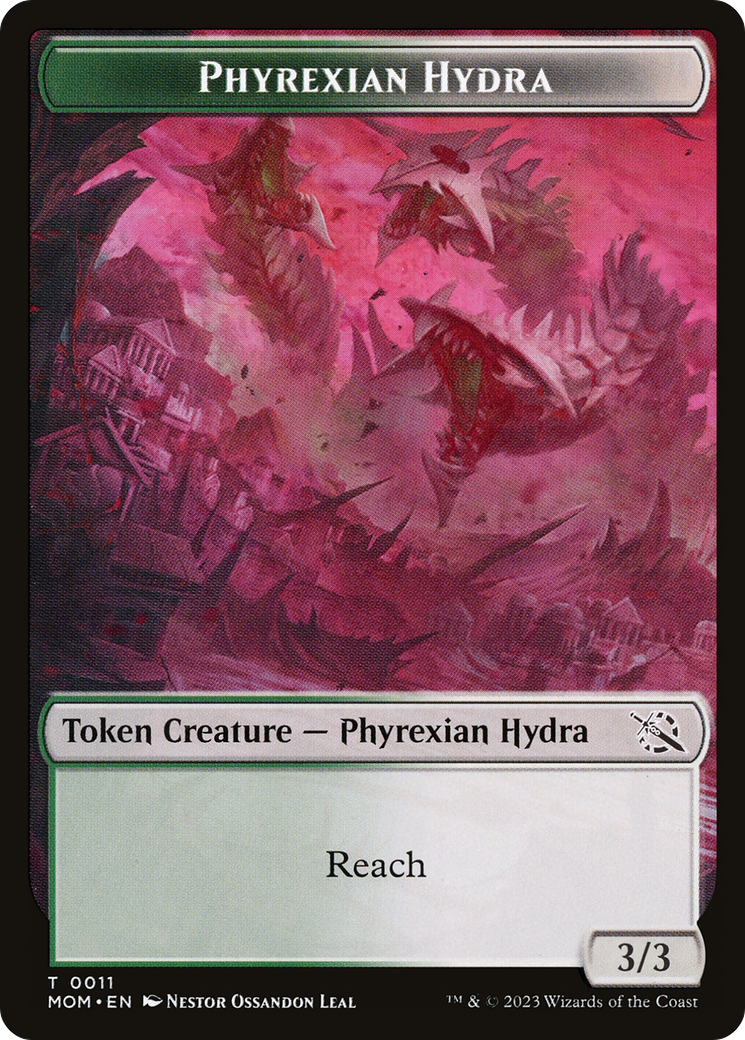 Phyrexian Myr // Phyrexian Hydra (11) Double-Sided Token [March of the Machine Tokens] - Magic: The Gathering - Card Brawlers | Quebec | Canada |