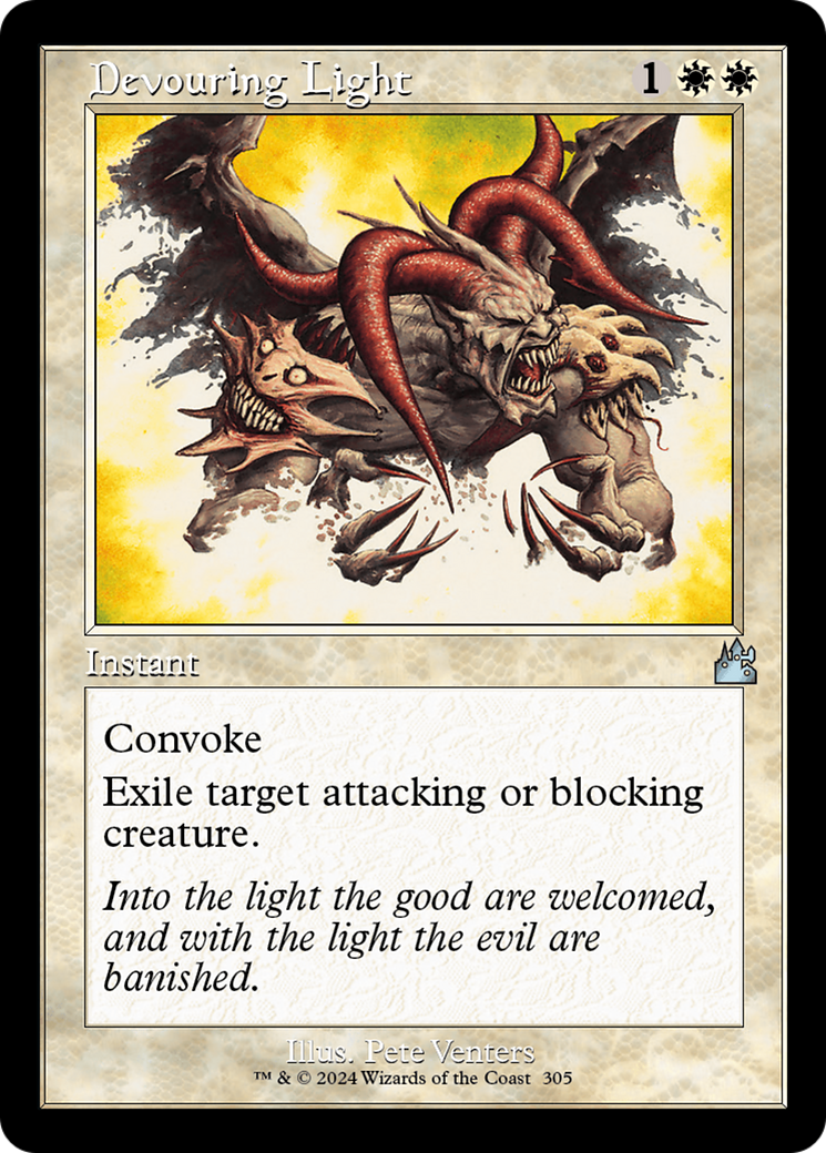 Devouring Light (Retro Frame) [Ravnica Remastered] - Magic: The Gathering - Card Brawlers | Quebec | Canada |