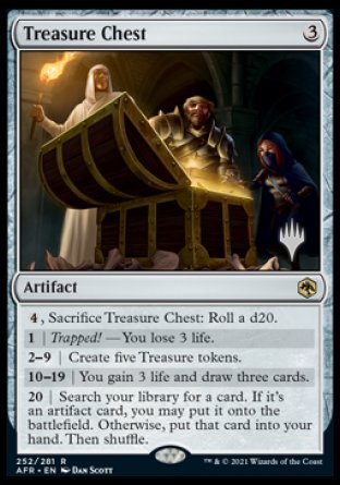 Treasure Chest (Promo Pack) [Dungeons & Dragons: Adventures in the Forgotten Realms Promos] - Magic: The Gathering - Card Brawlers | Quebec | Canada |