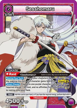 Sesshomaru (009) (UE23BT/IYS-1-009) - UE23BT Inuyasha Foil