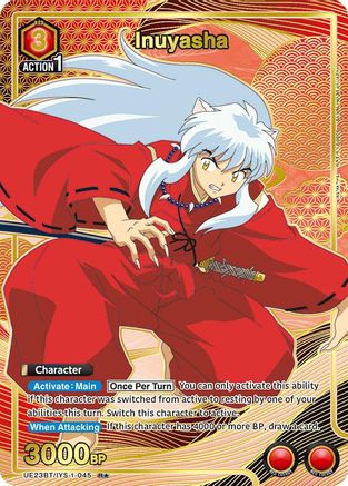Inuyasha (045) (R*) (UE23BT/IYS-1-045) - UE23BT Inuyasha Foil