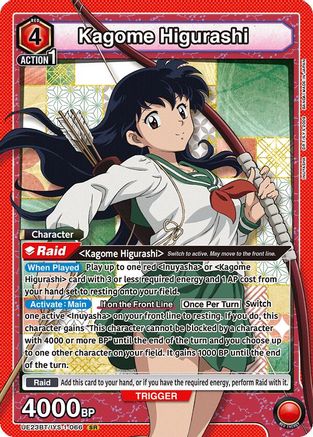 Kagome Higurashi (066) (UE23BT/IYS-1-066) - UE23BT Inuyasha Foil
