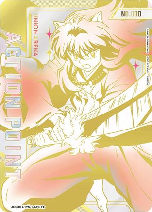 Action Point Card (AP01) (Serial Numbered) (UE23BT/IYS-1-AP01) - UE23BT Inuyasha