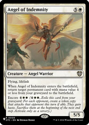 Angel of Indemnity (LIST-009) - The List Reprints