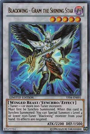 Blackwing - Gram the Shining Star [YF04-EN001] Ultra Rare - Yu-Gi-Oh! - Card Brawlers | Quebec | Canada |