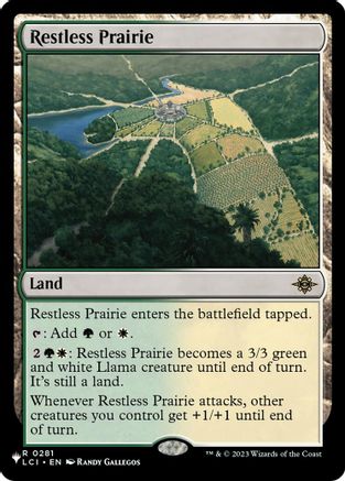 Restless Prairie (LIST-281) - The List Reprints