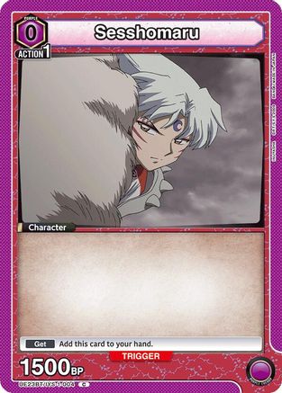 Sesshomaru (004) (Box Topper Foil) (UE23BT/IYS-1-004) - UE23BT Inuyasha Foil