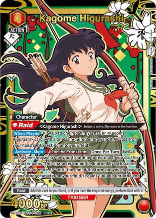 Kagome Higurashi (066) (SR*) (Box Topper Gold Foil) (UE23BT/IYS-1-066) - UE23BT Inuyasha Foil