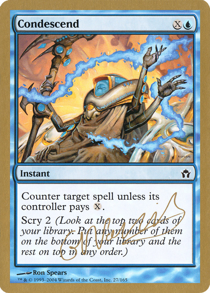 Condescend (Gabriel Nassif) [World Championship Decks 2004] - Magic: The Gathering - Card Brawlers | Quebec | Canada |