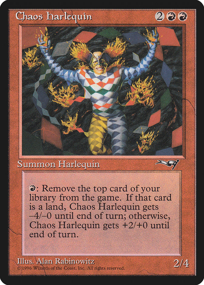 Chaos Harlequin [Alliances] - Magic: The Gathering - Card Brawlers | Quebec | Canada |