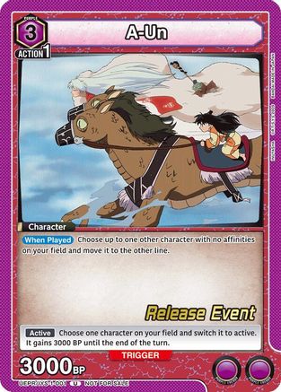 A-Un (UEPR/IYS-1-001) - UE23BT Inuyasha Release Event Cards