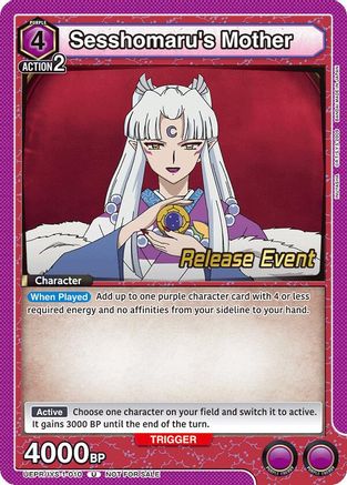 Sesshomaru's Mother (UEPR/IYS-1-010) - UE23BT Inuyasha Release Event Cards