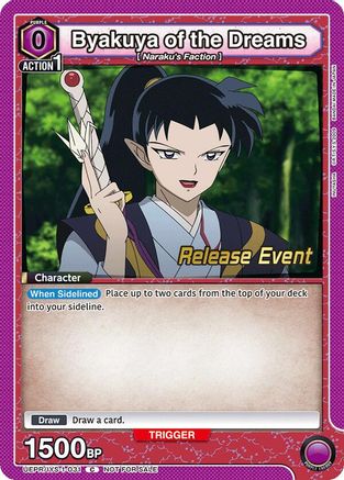 Byakuya of the Dreams (UEPR/IYS-1-031) - UE23BT Inuyasha Release Event Cards