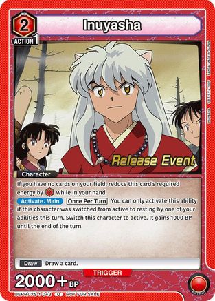Inuyasha (043) (UEPR/IYS-1-043) - UE23BT Inuyasha Release Event Cards