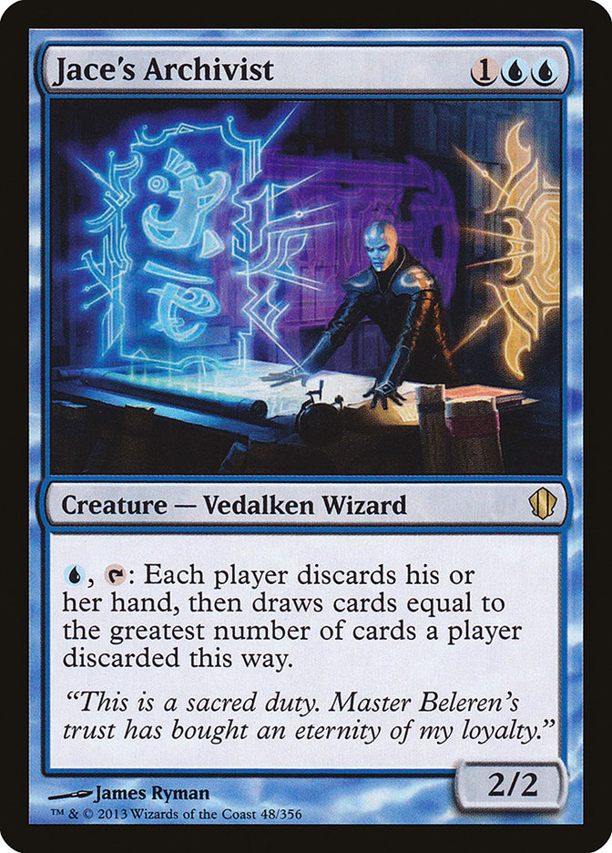Jace's Archivist [Commander 2013] - Magic: The Gathering - Card Brawlers | Quebec | Canada |