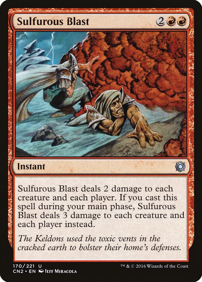 Sulfurous Blast [Conspiracy: Take the Crown] - Magic: The Gathering - Card Brawlers | Quebec | Canada |