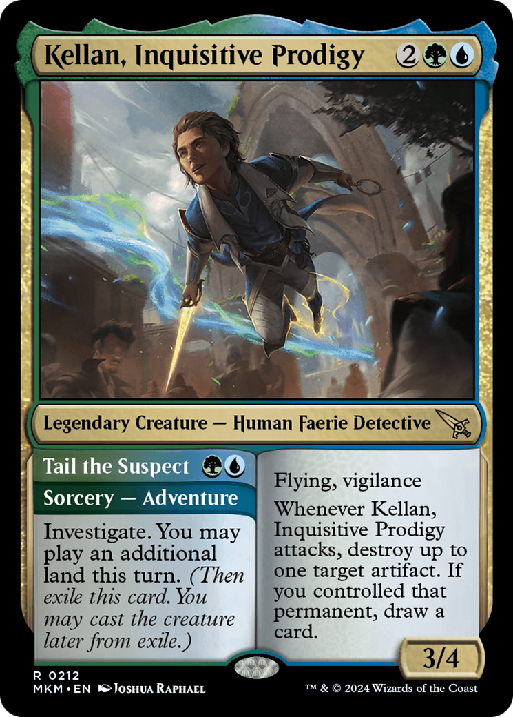 Kellan, Inquisitive Prodigy // Tail the Suspect [Murders at Karlov Manor] - Magic: The Gathering - Card Brawlers | Quebec | Canada |