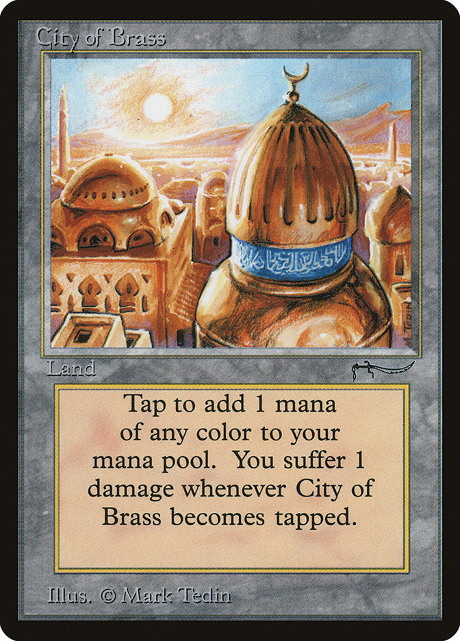 City of Brass [Arabian Nights] - Magic: The Gathering - Card Brawlers | Quebec | Canada |