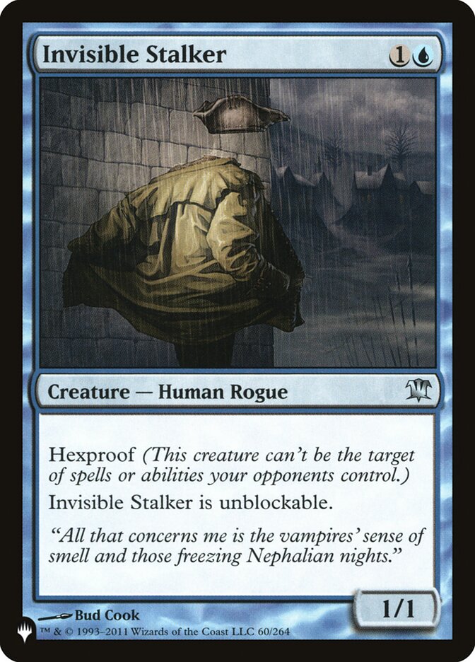 Invisible Stalker [The List] - Magic: The Gathering - Card Brawlers | Quebec | Canada |
