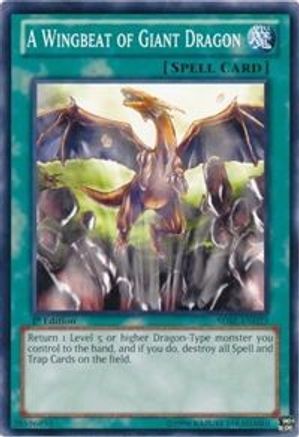 A Wingbeat of Giant Dragon [SDBE-EN023] Common - Yu-Gi-Oh! - Card Brawlers | Quebec | Canada |
