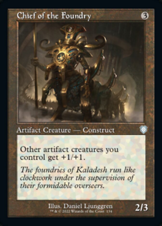 Chief of the Foundry (Retro) [The Brothers' War Commander] - Magic: The Gathering - Card Brawlers | Quebec | Canada |