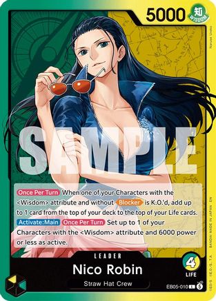 Nico Robin (010) (EB05-010) - Extra Booster: One Piece Heroine's Edition Vol. 2 - Extra Booster: One Piece Heroine's Edition Vol. 2 - Card Brawlers | Quebec | Canada |