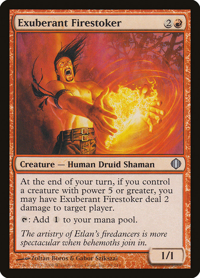Exuberant Firestoker [Shards of Alara] - Magic: The Gathering - Card Brawlers | Quebec | Canada |