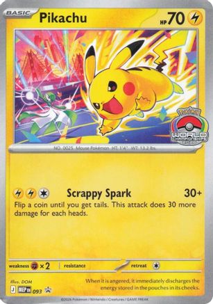 Pikachu (093) [ME Mega Evolution Promo]
