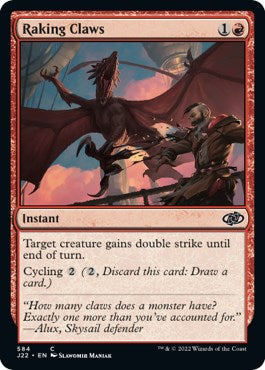 Raking Claws [Jumpstart 2022] - Magic: The Gathering - Card Brawlers | Quebec | Canada |
