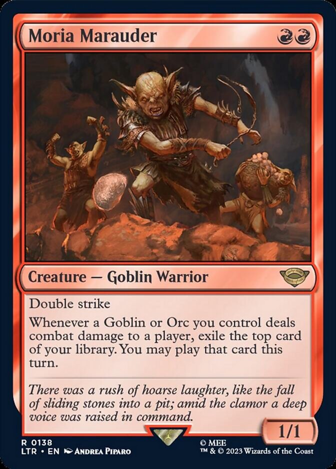 Moria Marauder [The Lord of the Rings: Tales of Middle-Earth] - Magic: The Gathering - Card Brawlers | Quebec | Canada |