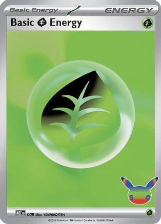 Basic Grass Energy (009) - Holofoil [MEE Mega Evolution Energies]