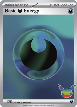 Basic Darkness Energy (015) - Holofoil [MEE Mega Evolution Energies]
