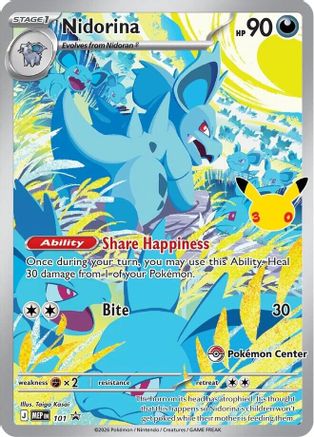 Nidorina (101) - Holofoil [ME Mega Evolution Promo]