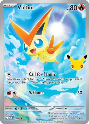 Victini (102) - Holofoil [ME Mega Evolution Promo]