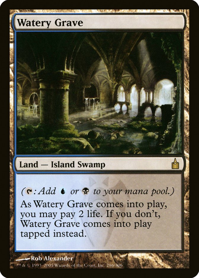 Watery Grave [Ravnica: City of Guilds] - Magic: The Gathering - Card Brawlers | Quebec | Canada |