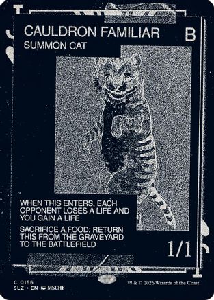 Cauldron Familiar (0156) (SLZ-156) - Secret Lair x MSCHF: The Zeta Set
