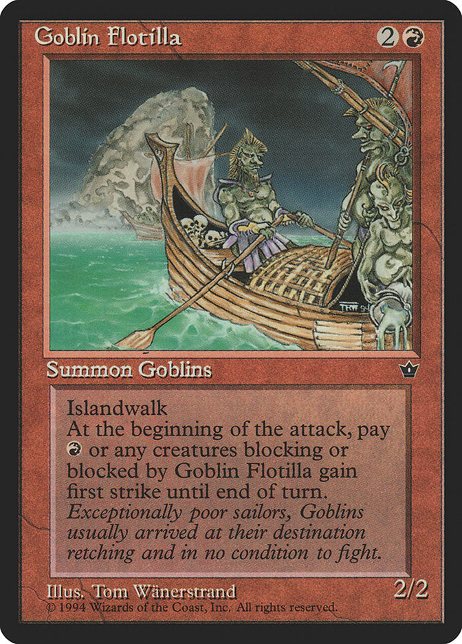Goblin Flotilla [Fallen Empires] - Magic: The Gathering - Card Brawlers | Quebec | Canada |