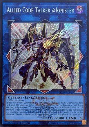 Allied Code Talker @Ignister (Emblazoned Secret Rare) (26LP-EN019) Secret Rare - Limited Pack World Championship 2026 - Limited Pack World Championship 2026 - Card Brawlers | Quebec | Canada |