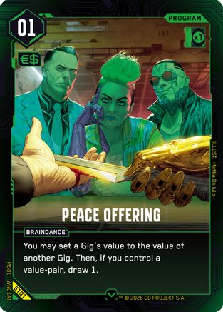 Peace Offering (B101) - Welcome to Night City  Beta