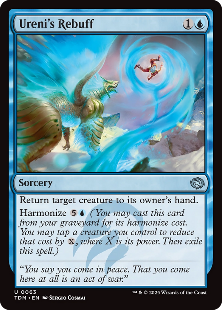 Ureni's Rebuff [Tarkir: Dragonstorm] - Magic: The Gathering - Card Brawlers | Quebec | Canada |