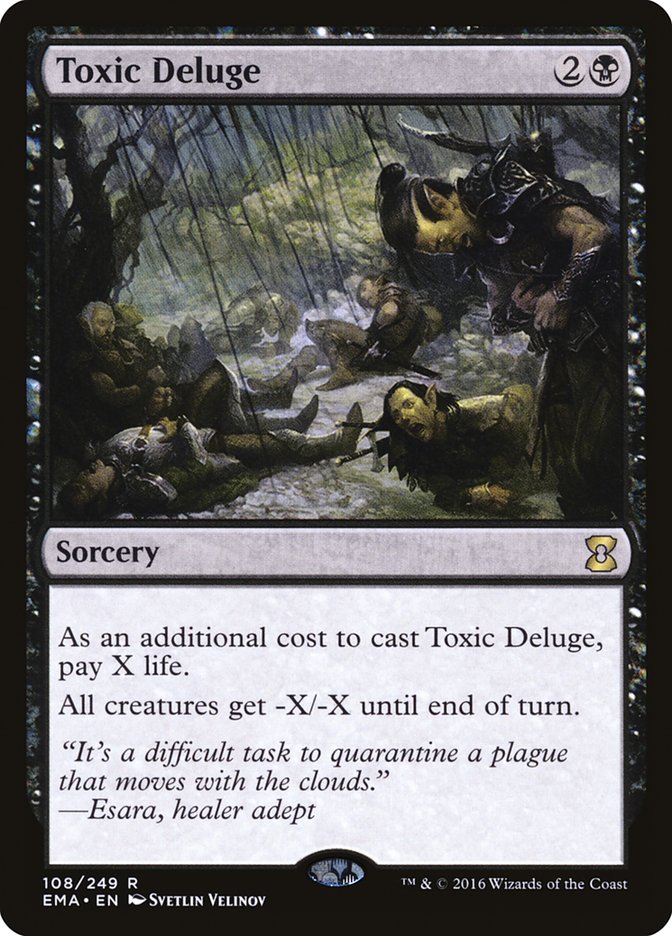 Toxic Deluge [Eternal Masters] - Magic: The Gathering - Card Brawlers | Quebec | Canada |