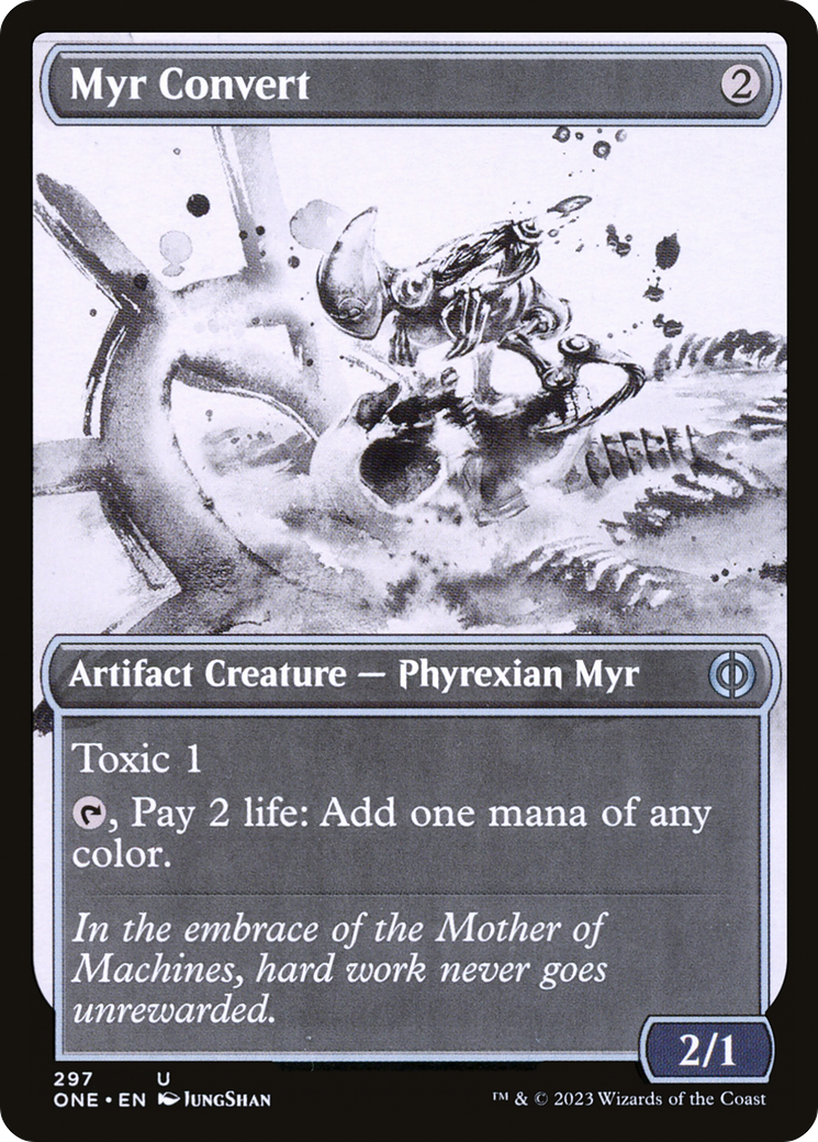 Myr Convert (Showcase Ichor) [Phyrexia: All Will Be One] - Magic: The Gathering - Card Brawlers | Quebec | Canada |