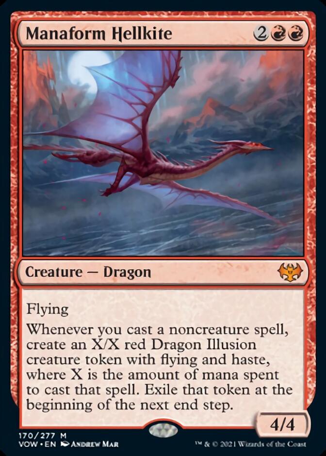 Manaform Hellkite [Innistrad: Crimson Vow] - Magic: The Gathering - Card Brawlers | Quebec | Canada |