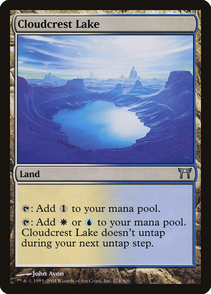 Cloudcrest Lake [Champions of Kamigawa] - Magic: The Gathering - Card Brawlers | Quebec | Canada |